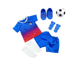 My Life As Blue Soccer Fashion 7-Piece Set for 18-Inch Dolls New With Box