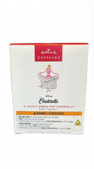 Hallmark Keepsake 2025 Cinderella A Lovely Dress for Cinderelly Musical Ornament