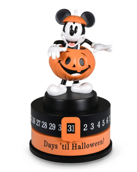 Hallmark Halloween Disney Jack-o'-Lantern Mickey Countdown Calendar New
