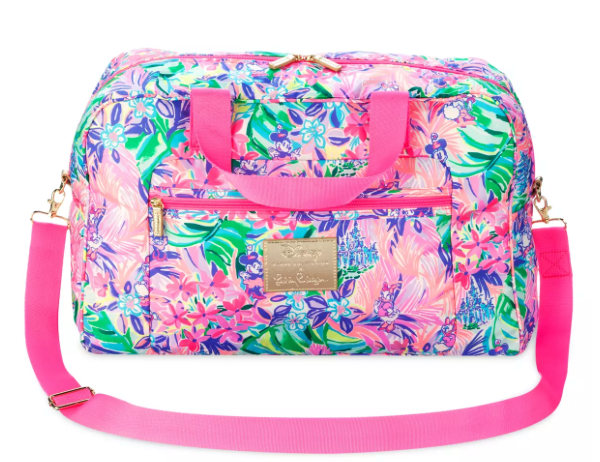 Disney Parks Minnie and Daisy Duck Weekender Bag by Lilly Pulitzer New With Tag