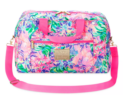 Disney Parks Minnie and Daisy Duck Weekender Bag by Lilly Pulitzer New With Tag