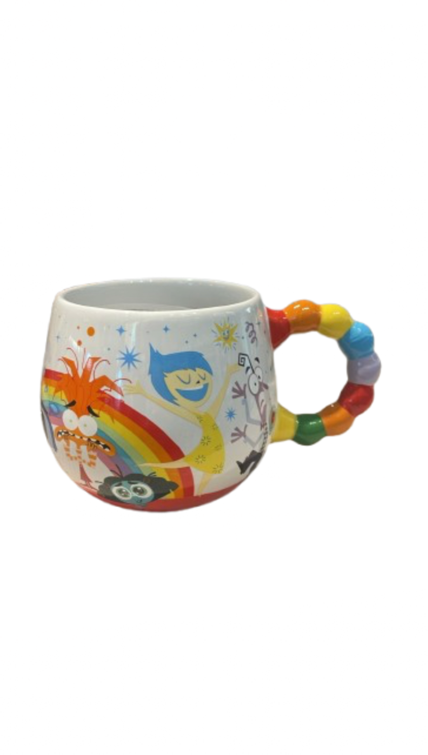 Disney Parks Inside Out Sculpted 18oz Coffee Mug New