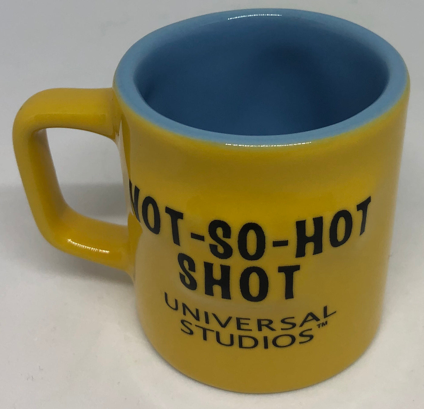 Universal Studios Shot Glass Mug The Simpsons Homer Hot So Hot Shot New
