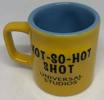 Universal Studios Shot Glass Mug The Simpsons Homer Hot So Hot Shot New