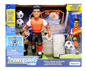 Funrise PowerShots Strike Soccer Action Figure Playset - Cruz New with Tag