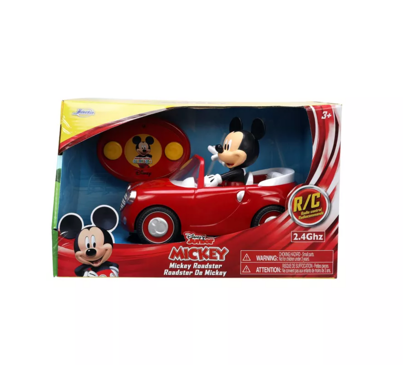 Disney Junior RC Mickey Club House Roadster Remote Control Vehicle Toy I Love Characters