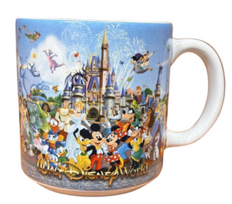 Disney Parks WDW Storybook Mickey & Friends Mom Coffee Mug New With Tag