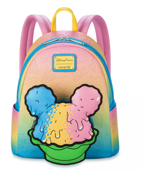 Disney Parks Mickey Mouse Shaved Ice Loungefly Mini Backpack Disney Eats New