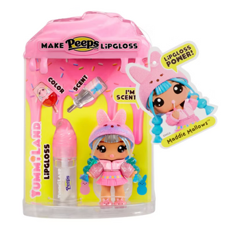 YummiLand 7'' Goldie Mallows Peeps Lip Gloss Doll New with Tag