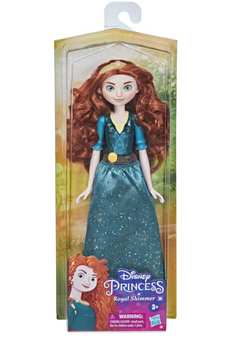 Disney Princess Royal Shimmer Merida Doll New with Box