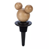 Disney Parks Home Collection Wood Mickey Icon Bottle Stopper New with Card