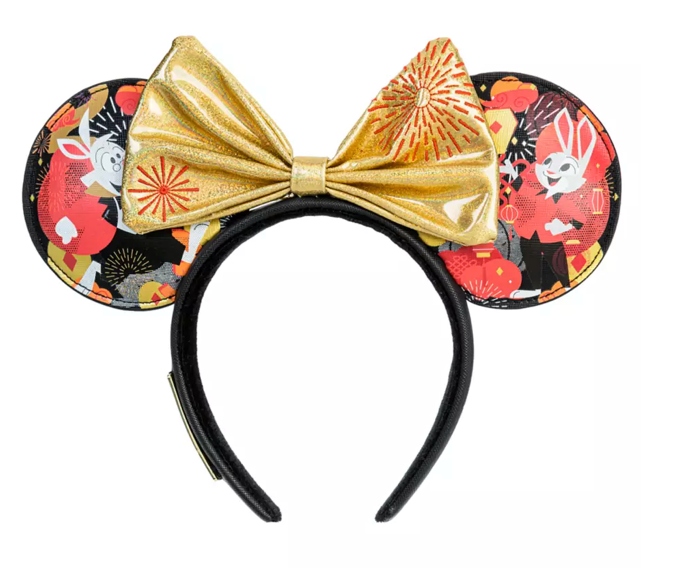 Disney Parks Year Rabbit Lunar New Year 2023 Loungefly Ear Headband New With Tag