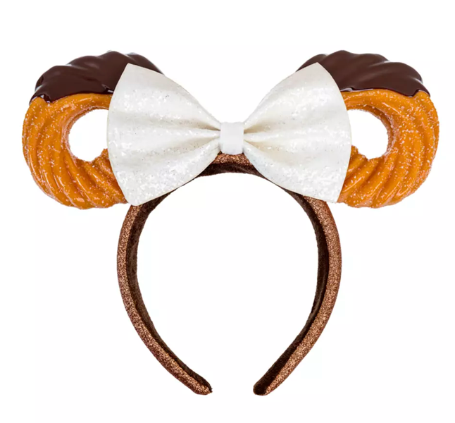 Disney Parks Minnie Mouse Churro Ear Headband for Adults New With Tag