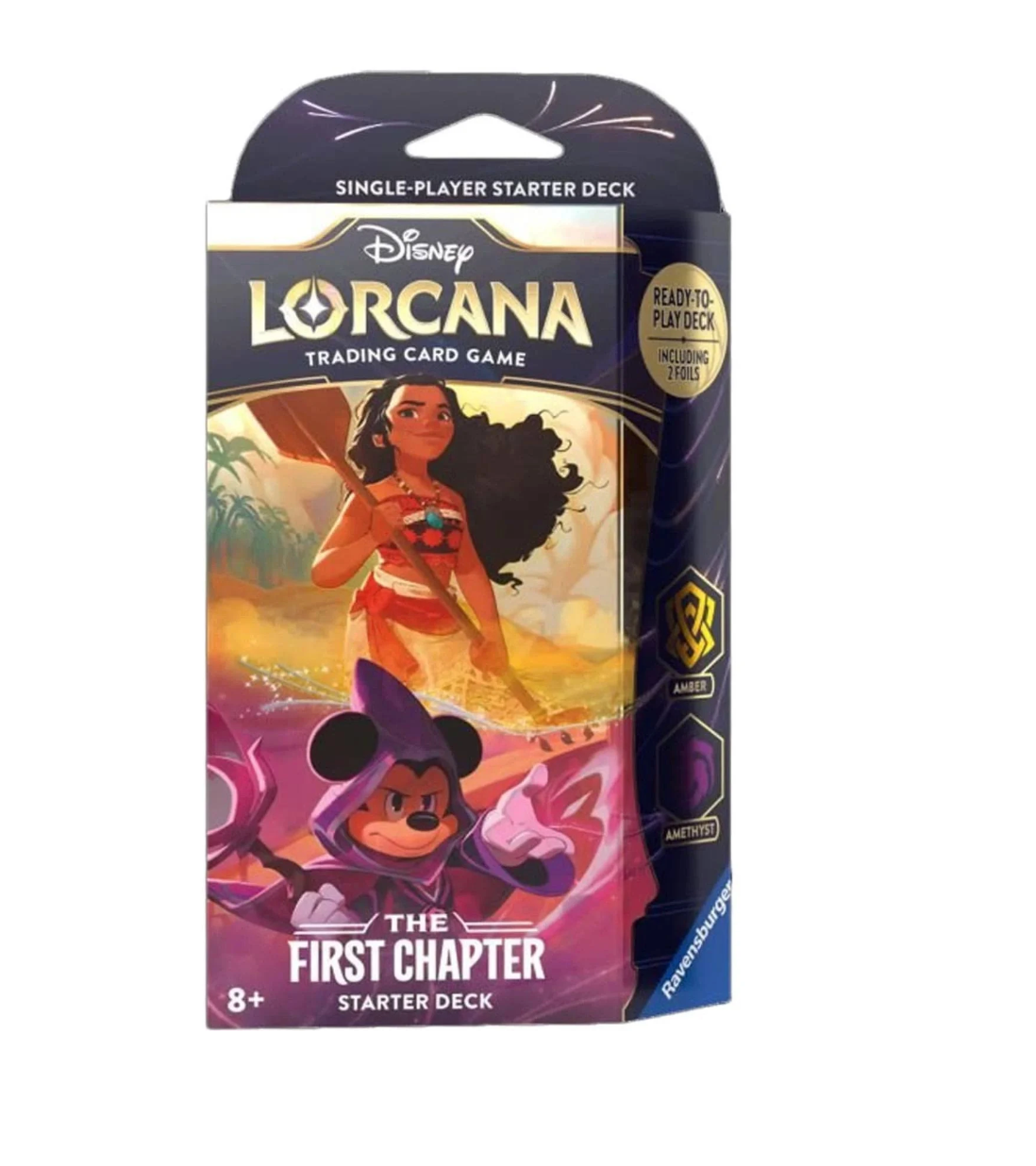Disney 2023 Lorcana Amber & Amethyst The First Chapter Starter Deck New with Box