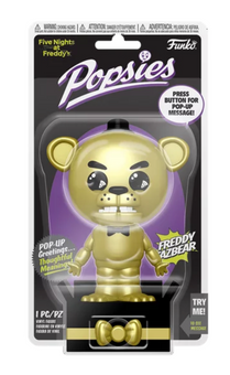 Funko Popsies FNAF Freddy Faxbear Gold Vinyl Figure New with Box