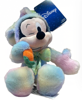Disney Parks Mickey Mouse Plush Easter Bunny Carrot – Medium Toy New With Tag