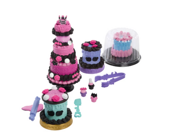 Monster High Scary Sweet Birthday Cake Kit Clawdeen Wolf Doll Toy New With Box