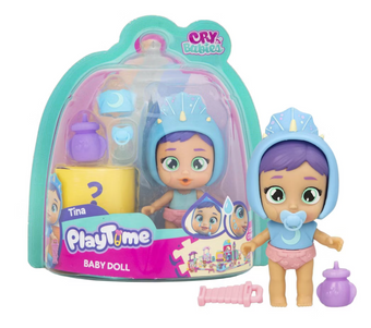 Cry Babies PlayTime Day Care Tina Baby Figures - 5+ Surprises Toy New with Tag