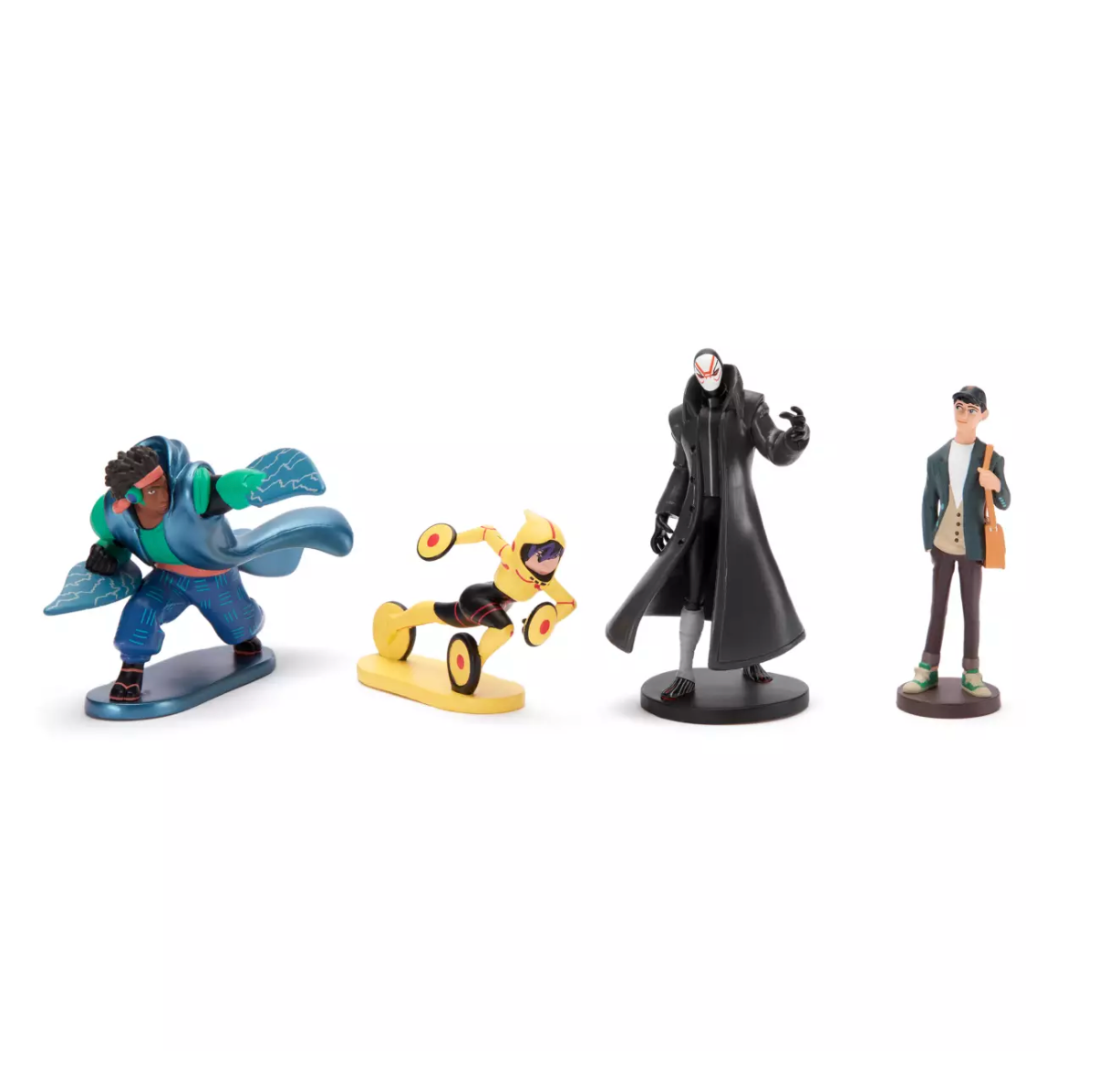 Disney Parks Big Hero 6 Hiro Baymax Tadashi Figurine Playset Toy New With Box