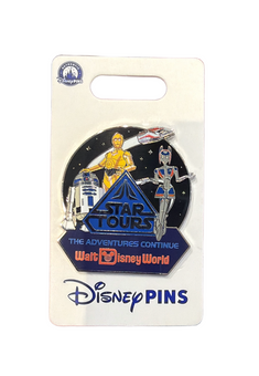Disney Parks Star Tours: The Adventures Continue WDW OE Pin New with Card
