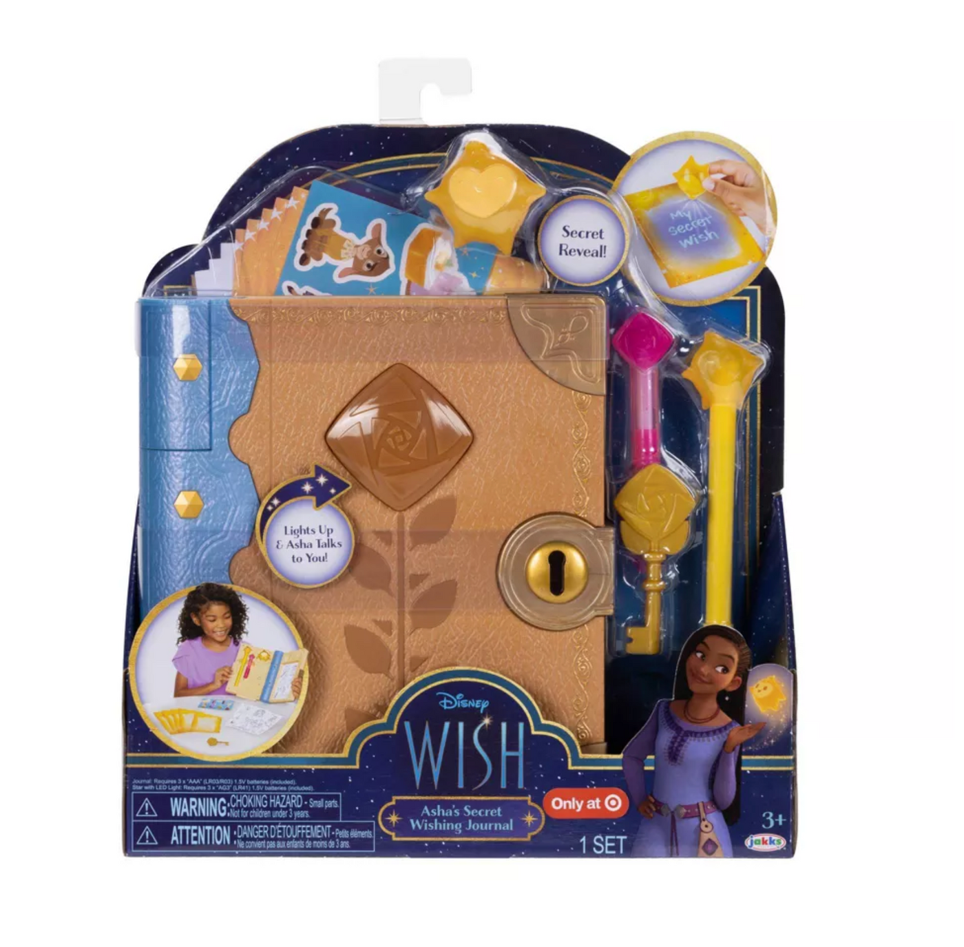 Disney Wish Asha Secret Wishing Journal New with Box