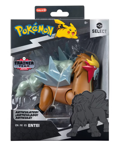 Pokémon Entei Trainer Team Series 7 Action Figure Toy New with Tag