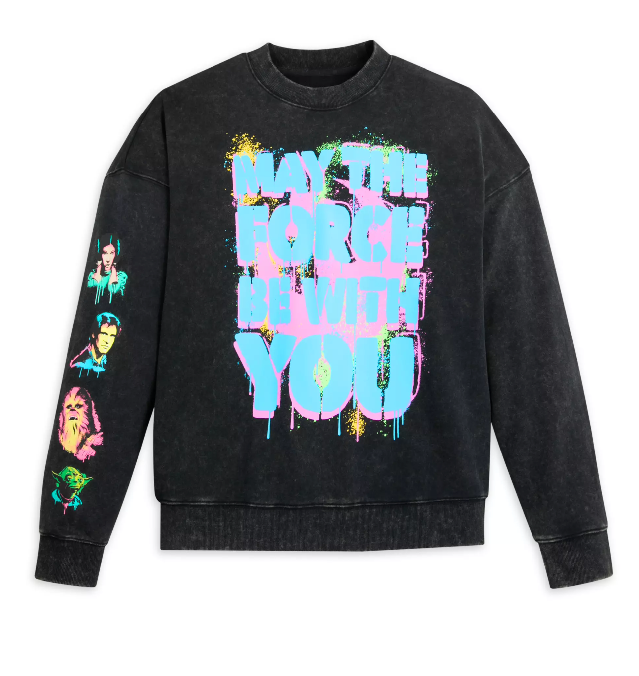 Disney Star Wars May the Force Be with You Sweatshirt for Adults Eckstein M New