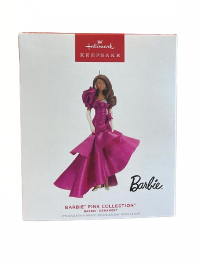 Hallmark 2023 Keepsake Barbie Pink Collection Porcelain Ornament New with Box