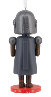 Hallmark Disney Star Wars Mandalorian and Grogu Nutcracker Christmas Ornament