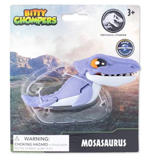 Universal Studios Jurassic World Mosasaurus Bitty Chompers Toy New With Tag