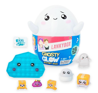 LankyBox Ghosty Glow Mystery Egg Toy New With Box