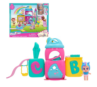 Cry Babies PlayTime Jenna's Day Care Playset 15 accessories Toy New with Tag