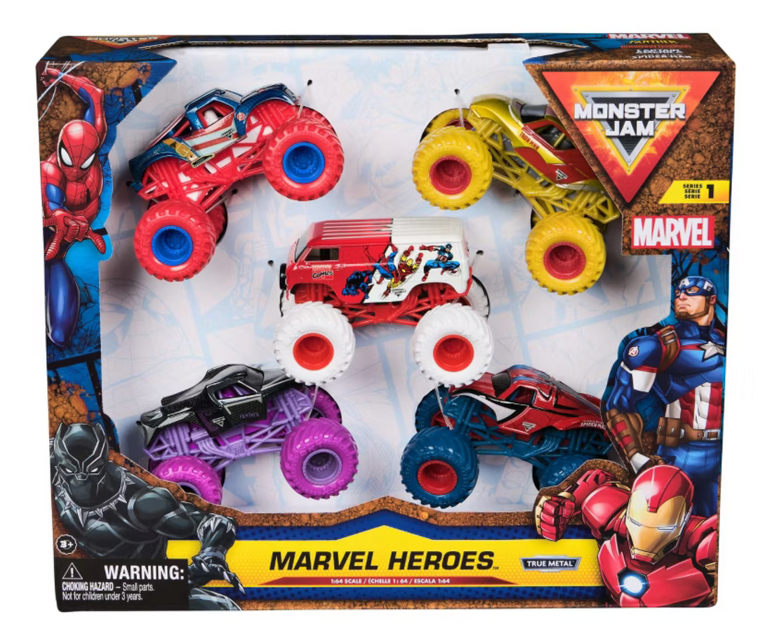 Hot wheels spiderman monster truck discount