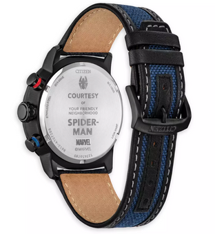 Disney Parks Spider-Man Watch and Coin Set for Adults by Citizen New With Tag