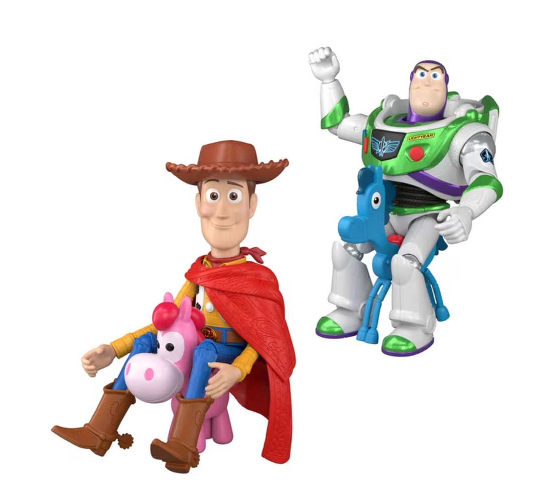 Disney Pixar Toy Story 5 Woody & Buzz Lightyear Playscale Pack