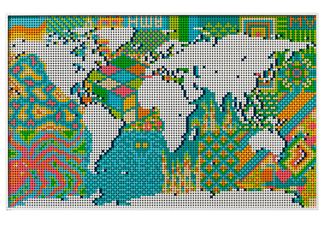 Lego 31203 Art World Map New with Sealed Box