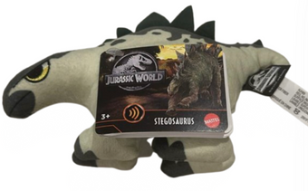 Jurassic World Stegosaurus 4'' Plush Toy New With Tag