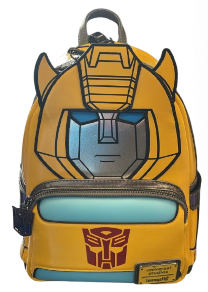 Universal Studios Loungefly Transformers Bumblebee Backpack Yellow New – I Love Characters