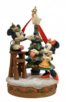 Disney Parks Mickey Minnie Epcot Germany Christmas Ornament New with Tag