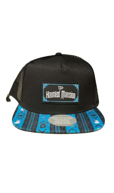 Disney Parks The Haunted Mansion Baseball Cap for Adults Glow in the Dark New