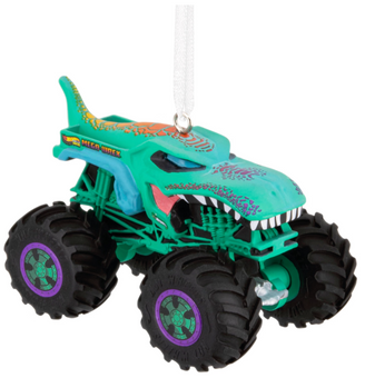Hallmark Hot Wheels Christmas Ornament Monster Trucks Mega Wrex New
