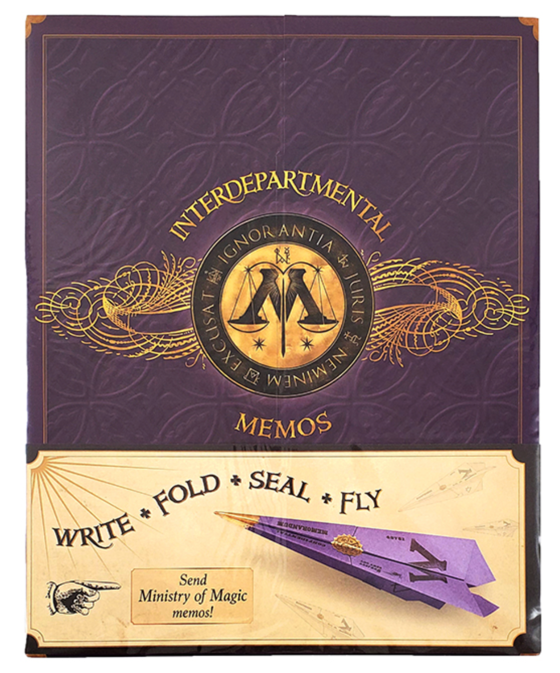 Universal Studios Harry Potter Ministry of Magic Flying Memos New With Tag
