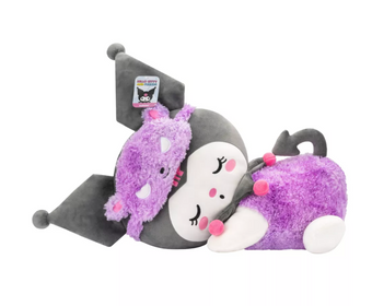 Hello Kitty 18" Sleeping Plush Kuromi in Tie-Dye Pajamas New with Tag