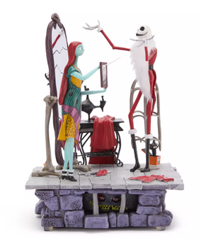 Disney Jack Skellington and Sally Light Up Figure The Nightmare Before Christmas