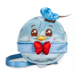 Disney Munchlings Donald Wild Raspberry Plush Crossbody Sensational Snacks New