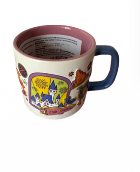 Disney 2025 Magic Kingdom Landmarks Orange Bird Starbucks Coffee Mug New