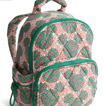 Vera Bradley Disney Mickey Mouse Small Banbury Backpack New With Tag