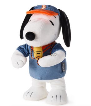 Hallmark Peanuts Varsity Coach Snoopy Plush With Sound and Motion New With Tag
