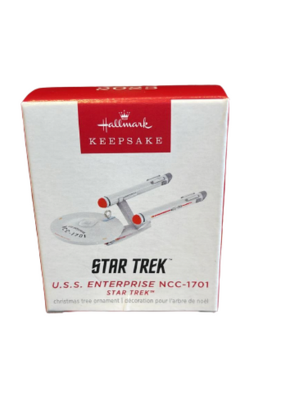 Hallmark 2023 Keepsake Mini Star Trek U.S.S. Enterprise NCC-1701 Ornament New