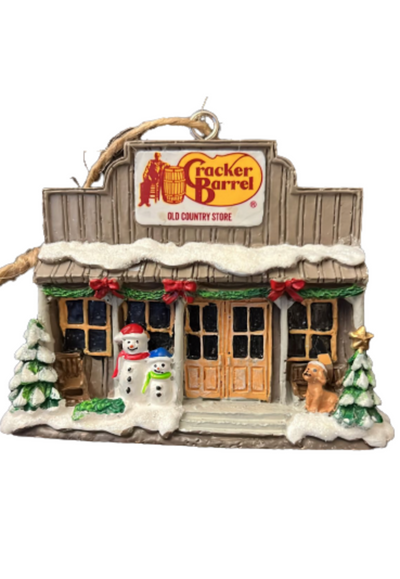 Cracker Barrel 2023 Store and Restaurant Christmas Tree Ornament New with Tag